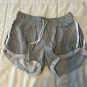 Adidas cotton shorts adult xsmall grey and soft